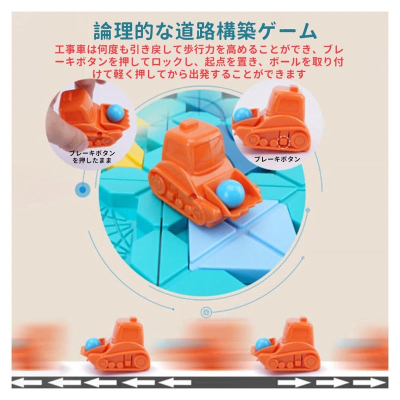 Logical Route Puzzle, Educational Toy, Programming, Brain Training, Educational Puzzle,