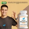 Hongo Melena De León 240 Cápsulas Lions Mane Mushroom Supplement,