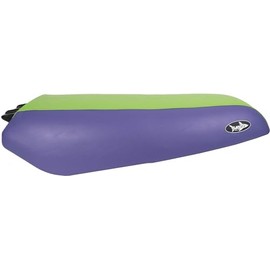BlackTip Jetsports Vinyl Seat Cover Compatible with Kawasaki 1992-1997 750 SS, SX, Xi (Lime Green/Purple)