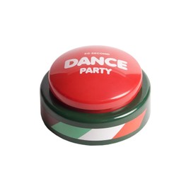 30 Second Dance Party Dance Party Button, Holiday, Pack of 2