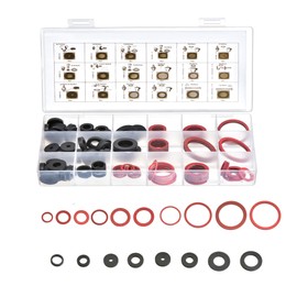 Yenghome 140 Pcs Rubber Sealing Washer Assortment Kit 18 Popular Size O Ring Gasket for Household Garden Use