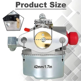 Qiuwanzia 640303 640350 640271 Carburetor for Tecumseh LEV100 LEV105 LEV120 LV195EA LV195XA for Toro 5hp 4.5hp 5.5hp 6.0hp 6.5hp 20016 20017 20018 20012 20072 22 inch Recycler Lawn Mower Engins Parts
