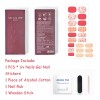 Kit Diy Nail Stickers Pegatinas De Uñas De Gel Semicurado