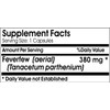 Naturetition Supplements Feverfew 380mg ~ 200 Capsules - No Additives