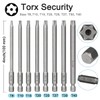 Bestgle 23pcs 1/4" Hex Shank 100mm/4 Inch Long Magnetic Screwdriver