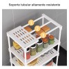 Rack multiusos repisas Estanteria Rack Anaquel Organizador Cocina Repisas 4