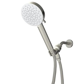 UltrTxenova Filtered Shower Head with Handheld,High Pressure 6 Spray Mode Showerhead with Filters,Detachable Shower Head, Water Softener Filters Beads for Hard Water -Remove Chlorine (Brushed Nickel)