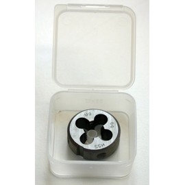 Screw Die / Stock M9 x 1.25 High-Speed Steel DIN 223 Right-Handed Thread