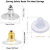 Earring Backs, 300PCS Back for Earrings, Earring Stoppers for Fish