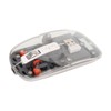 Wireless Bluetooth Mouse Transparent Clear Cool Shell Mute Click Colorful