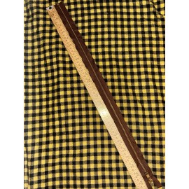 YKK New Brown YKK Brass Separating Jacket Zipper 24” 25” Inch polyester tape gold