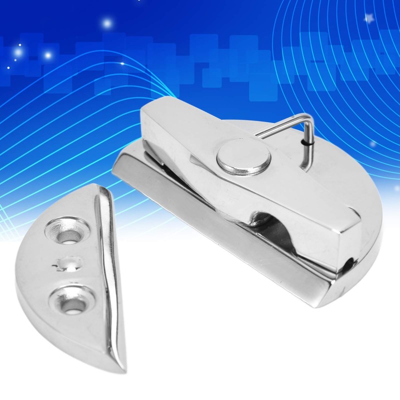 Boat Door Cabinet Hatch 316 Stainless Steel Round Turn Button