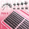 Fluffy Lash Clusters Kit 2 Styles Mixed Cluster Eyelash Extensions