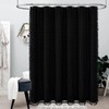 BTTN Extra Long Shower Curtain - 72x96 Inch Long Boho