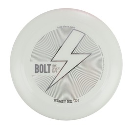 BOLT OneSevenFive Ultimate Frisbee Disc - UV Reactive & Shimmer Colors - Glow in the Dark