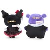 Sanrio 883794 Kuromi & Baku Mascot Brooch Set (Kromi Delusional)