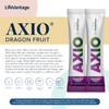 LifeVantage AXIO Regular Energy Drink Powder, Dragonfruit - 30 Drink