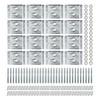 POWERTEC Surface Mount Corner Brackets 16PK w/Mounting Hardware, Corner Braces