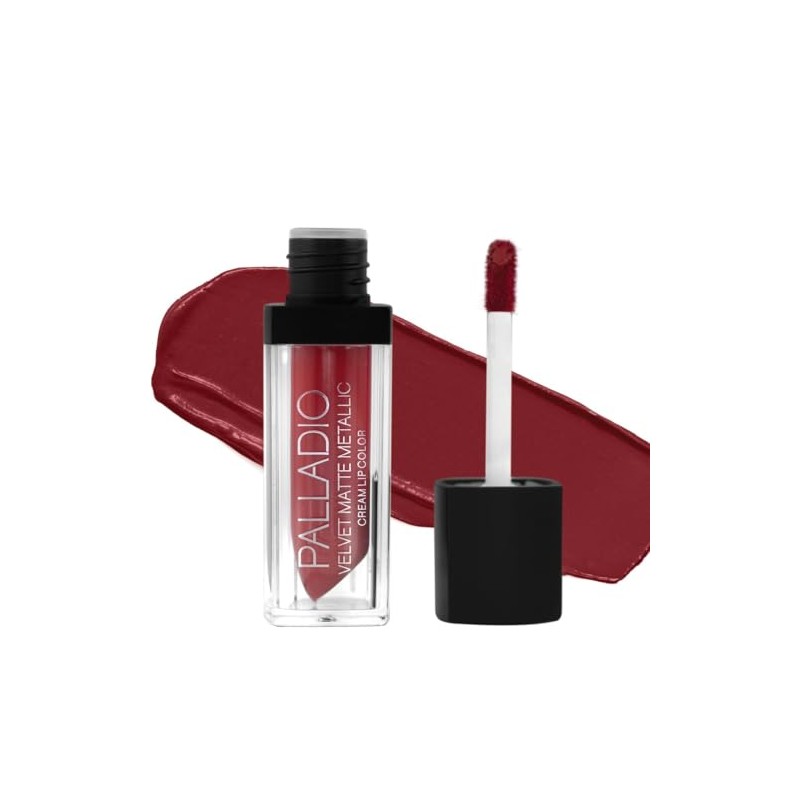Palladio Labial Velvet Matte Metálico, Ritzy