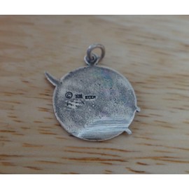 Wholesale Charms Sterling Silver 17mm says NASA Meatball disk Texas Florida Charm