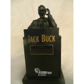 NEW ST. LOUIS CARDINALS JACK BUCK STATUE WITH VOICE CHIP  SGA 4/28/2021