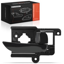 A-Premium Front or Rear Right Passenger Side Interior Door Handle Compatible with Hyundai Elantra 2006 2007 2008 2009 2010 Sedan 4-Door 5P, Black