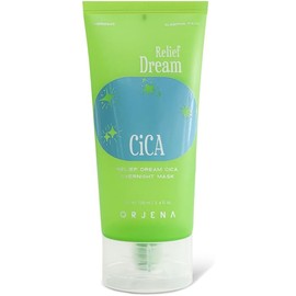 ORJENA Relief Dream Cica Overnight_Mask Sleeping_Pack Basado en fórmula vegana, efecto hidratante