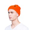 DALIX Cuff Beanie Cap 12" in Neon Orange