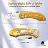 Box Cutter Heavy Duty Utility Knife, Razor Knife, Lightweight Aluminum