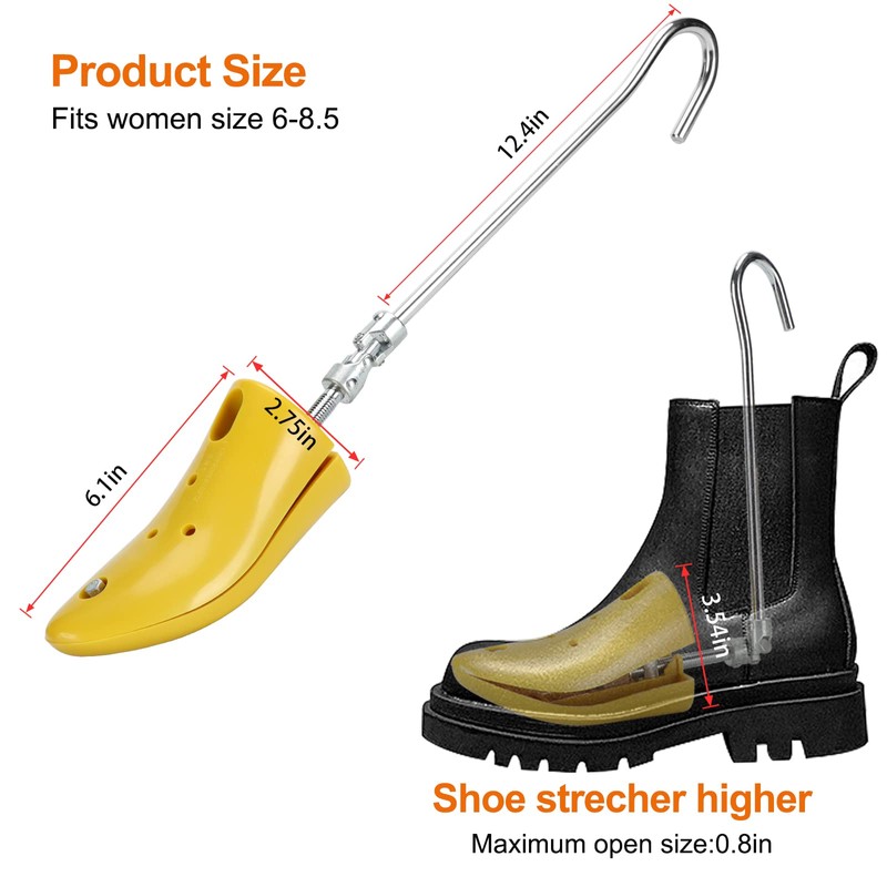 Exshoiu Shoe Boot Stretcher for Cowboy Boots, 1 Pcs Boot