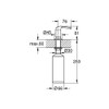 GROHE 40553DC0 Ladylux Soap/Lotion Dispenser
