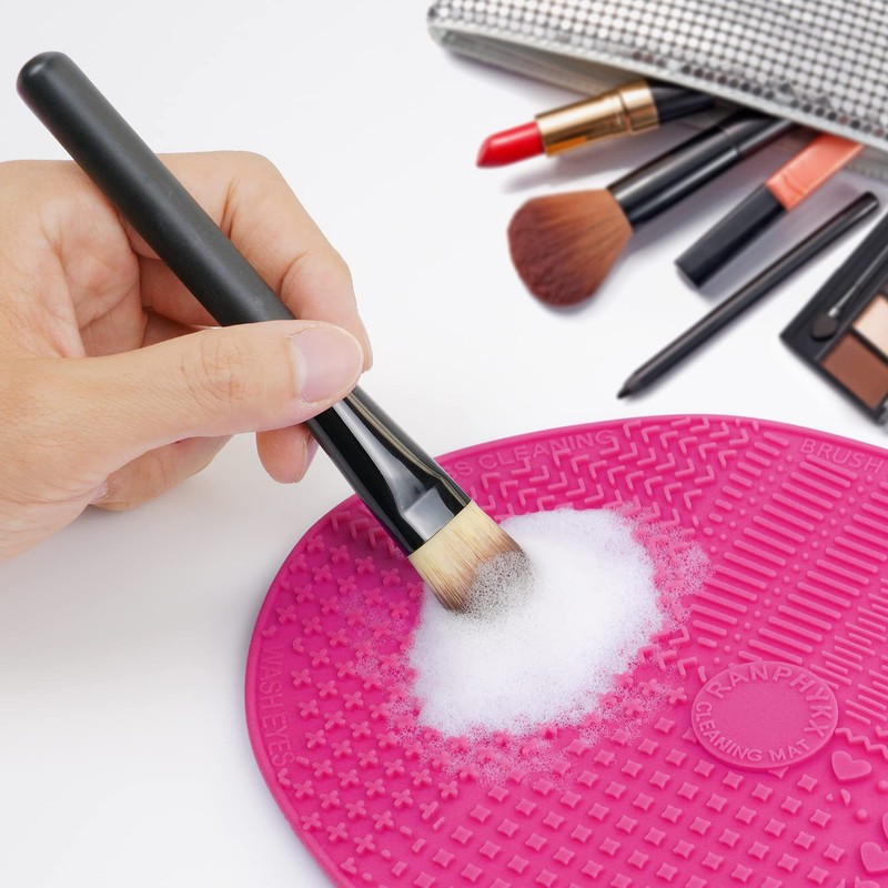 Makeup Brush Cleaner Mat Silicone Brush Cleaning Mat Big Size