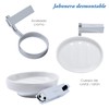 GRAVITA Jabonera de Cristal con Base