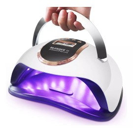 ForeverLily Lámpara De Uñas Manicura Secadora De Uñas Uv Led 168w