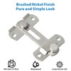 Alise 4 inch Flip Latch Gate Latches, Safety Door Lock