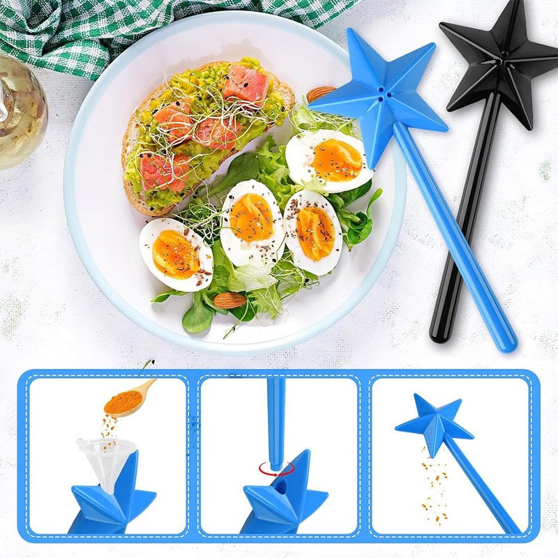 XPEX Saltstick Magic Wand Salt and Pepper Shakers, Unknown Wand