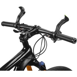 Esshogo Ergonomic design MTB bicycle handlebar ends for mountain bikes, handlebar ends for 21.8-22.2 mm handlebars, bike rest bar ends, bicycle handlebar ends