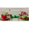 KOABY 24 Pack Green Light Non-Flickering Flameless Tea Lights, Green