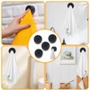 OUDQFCJ Pack of 4 Towel Rails - Camping Accessories without