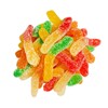 FirstChoiceCandy Sour Gummy Crawlers Candy (Aqua Sour Worms, 10 Pound