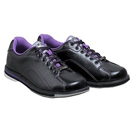 (High Sports) Bowling Shoes HS-390 Black Purple 25.0cm / Right Throw [Bowling Supplies]
