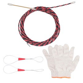 Enhebrador de Alambre de Resorte Eléctrico Cinta Guía de Cable Manual Herramienta Extractora Dispositivo de Roscado de Electricista para Instalación de Cableado de Conductos de