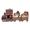 Fachhandel Plus Decorative Figurine Christmas Train Gingerbread Look Christmas Classic