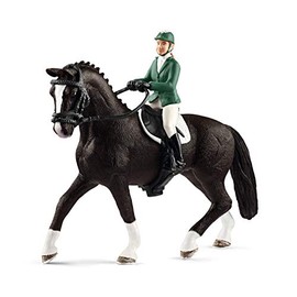 Schleich 42358 Jumping Rider with Horse, Single