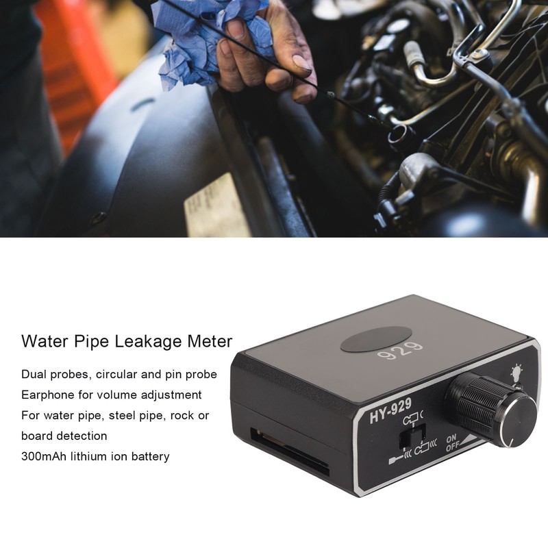 Water Pipe Leakage Meter High Strength Dual Probes Pipeline Leakage