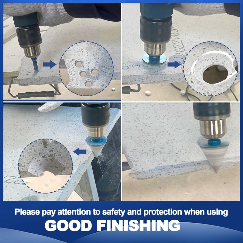 Tile Hole Saw Kit - BRSCHNITT Diamond Core Drill Bit