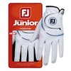 FootJoy Junior Golf Glove Left Hand (for Right-Handed Golfer), White/Cobalt,