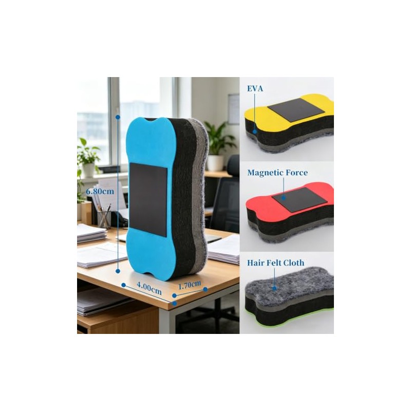 Dry Erasers for Dry Erase Pens and Markers, Home, Office