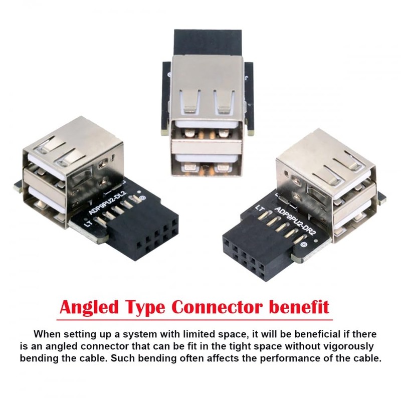 CY -3pcs/set 9pin 10pin Motherboard Front Panel Header Female to