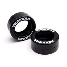 Traxxas 5185 Rubber Tires for Wheelie Bar Wheels, 2-Piece